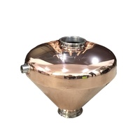 Towin Distillery 6in Équipement Cuivre Oignon/Cuivre Casque 250/300/400mm