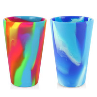 Gobelet en silicone écologique universel portable, résistant à la chaleur et aux chutes, tasse de voyage souple, bouteille d'eau pliable, utilisation en extérieur