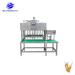 全新高品质电动半自动小玻璃瓶灌装机 | 220V 4000BPH用于水/食品500毫升瓶 - Product Image 6