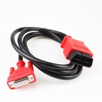Cable de Diagnóstico Universal para Autos, Compatible con Autel MK808 MP808 MX808 DB15, Cable de Prueba OBD2 de 16 Pines