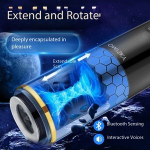 Masturbador Masculino Inteligente con Autoestiramiento, Bluetooth, Funciones de Calentamiento y Vibración para Hombres, Juguetes para Adultos - Product Image 2