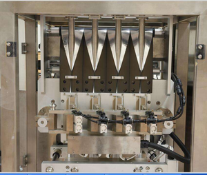 Machine d'emballage automatique à 6 voies haute vitesse pour sachets de miel, ketchup, mayonnaise et sauces, avec remplissage et scellage, certifiée CE, haute précision - Product Image 4