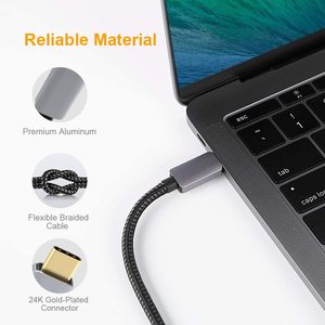 CableCreation tipo C <span class=keywords><strong>a</strong></span> <span class=keywords><strong>HDMI</strong></span> 4K <span class=keywords><strong>Otg</strong></span> adaptador divisor para ordenador portátil - Product Image 6