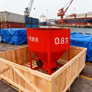 חם מכירה מלט בטון מרגמה hopper בניית אתר מגדלי בטון דלי בטון מנוף נמוך - Product Image 4