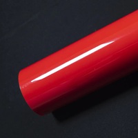 1.52*16.5m voiture TPU autocollants Film Wrap brillant cristal PPF auto-cicatrisant rouge coloré peinture Protewction Film