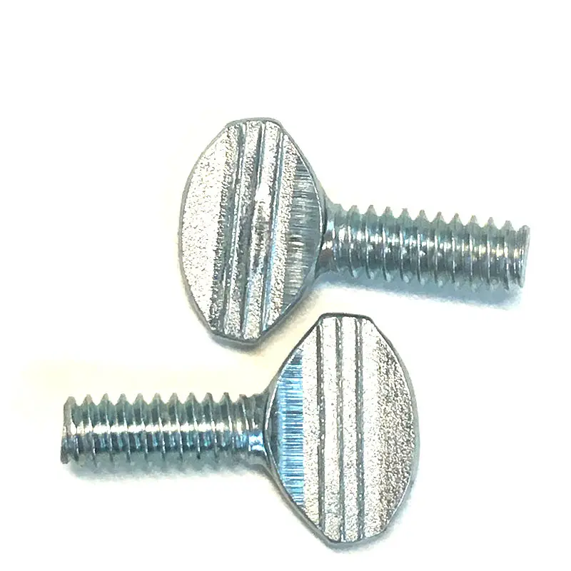 high precision spade bolt carbon steel winged thumb screw