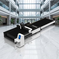 Découpeuse laser certifiée CE 1530 4020 6020 6025 avec table à navette 2000W 6000W 12000W Système Cypcut Machine de découpe laser à fibre