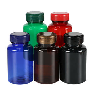 Contenedor de cápsulas para mascotas barato personalizado 150ml claro vacío suplemento vitamina cápsula píldora botella de plástico para embalaje - Product Image 2