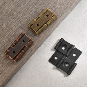 प्राचीन नकल फ्लैट हिंज आयरन वर्ग हिंग फर्नीचर कनेक्शन क्लिप रसोई बेडरूम के लिए 15 मिमी बोर्ड पतला रेट्रो स्क्रीन - Product Image 6