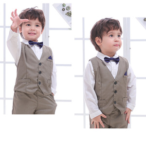 2023フォーマルボーイズ衣装、オナムドレス<span class=keywords><strong>3</strong></span>年ボーイドレスベストクラシック多目的バースデーボーイウエディング衣装/ - Product Image 2