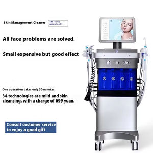 Máquina Facial Profesional Integral para el Cuidado de la Piel con Hidro-Oxígeno y Barra de Rejuvenecimiento, Material ABS - Product Image 3