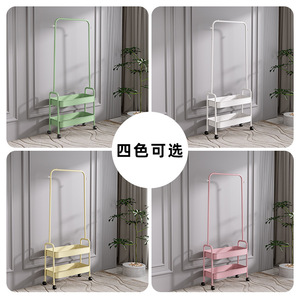 Youhui Floor Standing Clothes <b>Rack</b> With Storage <b>Shelf</b> Portable Coat <b>Rack</b> Minimalist Design For Indoor Use - Product Image 2