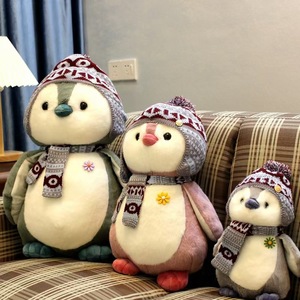 नए प्यारे हुक वाले पेंगुइन प्लेश टॉय डॉल सुपर सॉफ्ट प्लग-बच्चों के लिए तनाव राहत हेलोलीन उपहार - Product Image 2