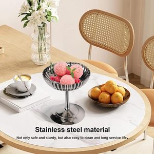 New Arrival Chic Stylish Premium 304 Stainless Steel Eco-Friendly American Style <b>Ice</b> Cream Bowl Standing Cup for <b>Ice</b> Cream Fruit - Product Image 2