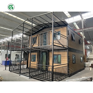 Contenitore di lusso casa due piani modulare chiavi in mano casa espandibile prefabbricabile Design moderno sogno soggiorno Villa stile - Product Image 2