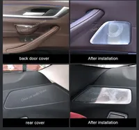 Kit Upgrade Speaker BMW G30 2017-2023, Cover Speaker Pintu LED, Mid Bass Tweeter Subwoofer, Sistem Suara Premium