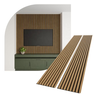 Panel <span class=keywords><strong>de</strong></span> listón <span class=keywords><strong>de</strong></span> pared <span class=keywords><strong>de</strong></span> madera acústica al <span class=keywords><strong>mejor</strong></span> precio Panel <span class=keywords><strong>de</strong></span> listón acústico Akupanel insonorizado Panel Akustik <span class=keywords><strong>de</strong></span> madera <span class=keywords><strong>para</strong></span> decoración <span class=keywords><strong>de</strong></span> pared Interior - Product Image 1