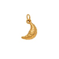 CYNYA nouvelle mode Dessert série charme bricolage Mini nourriture en acier inoxydable 18K or plaqué sous vide bijoux de rétention de couleur