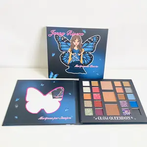 2024ใหม่ล่าสุดJenny Palette Matte Shimmer Glitter All In 1อายแชโดว์All In 1เม็ดสีสูงขายส่งเครื่องสําอางmayoreo