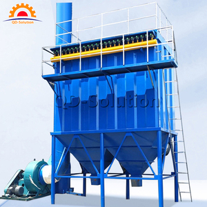 Collecteur de poussière à cartouche pulsée avec filtre à membrane PTFE pour poussière collante, unité de traitement des aliments - Product Image 1