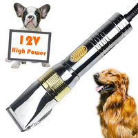 Professioneller Edelstahl 110-240V DC Wolltrimmer für Schafe, Ziegen, Große Hunde/Katzen/Alpakas - Tierpflege-Set