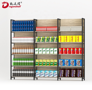 Étagères de supermarché, étagères de vente au détail avec panier, 5 niveaux, présentoir pour <span class=keywords><strong>fruits</strong></span> <span class=keywords><strong>et</strong></span> <span class=keywords><strong>légumes</strong></span> de l'épicerie - Product Image 4