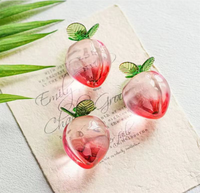 Groothandel Kristallen Bruiloft Kinder Verjaardag Feestdagen Promotie Cadeaus Schattige Decoratie Beeldje Souvenir Kristallen Fruit Ambachten