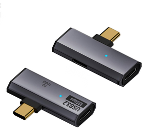 Yeni 2 in 1 USB tip C 10gbps çift Typc C USB <span class=keywords><strong>3.2</strong></span> Splitter erkek çift tip C dişi/USB 3.0 şarj adaptörü hub dönüştürücü - Product Image 1