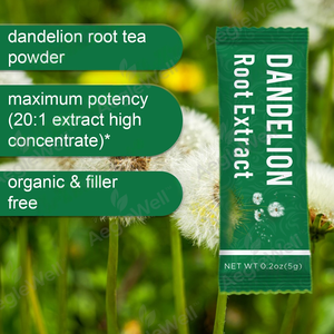 Aeglewell USA markt Dandelionwortel <span class=keywords><strong>Extract</strong></span> Poeder voor volwassenen, lever- en spijsverteringsondersteuning, antioxidant effectiviteit - Product Image 2