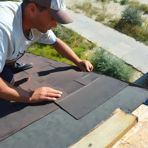 39.37 "x 13.11" Tuiles Durables Réparation de Toit <span class=keywords><strong>Bardeaux</strong></span> Architecturaux 16Pcs <span class=keywords><strong>Bardeaux</strong></span> de <span class=keywords><strong>Toiture</strong></span> Asphalte - Product Image 3