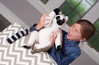 LE personnalisé, vente en gros, vente en gros, Lemur gris vif, jouet doux pour enfants, prix bas
