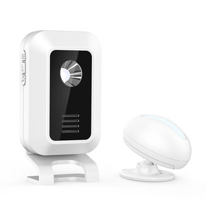 Timbre Inalámbrico con Sensor de Movimiento, 5V1A, Alimentado por Batería USB, Alarma de Bienvenida para Hogar/Tienda, Tipo Dividido, Plástico - Product Image 2