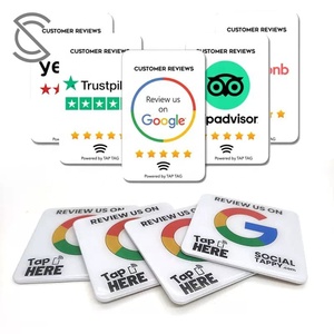 Etiqueta/Tarjeta Acrílica/Epoxi RFID NFC con Chip NTAG213, Resistente al Agua, para Reseñas de <span class=keywords><strong>Google</strong></span>, Uso Comercial y Hotelero, Venta al Por Mayor - Product Image 5