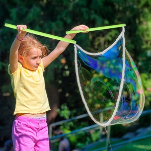 Outdoor <strong>Bubble</strong> Maker Toy <strong>Large</strong> Giant <strong>Bubble</strong> <strong>Wands</strong> for Kids - Product Image 3