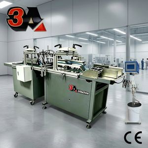 Machine de pliage et de scellage automatique industrielle à grande vitesse 3A-3 pour sacs et manchons en papier avec système de pulvérisation de colle à froid 220V 1kw - Product Image 1