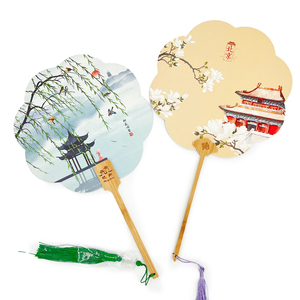 <span class=keywords><strong>Hot</strong></span> Bán New Arrival Nhiều Hình Dạng Thăng Hoa Tùy Chỉnh Vòng Giấy Gạo Hàn Quốc Tay <span class=keywords><strong>Fan</strong></span> Với Trung Quốc Phong Cách - Product Image 3