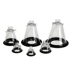 Venta al por mayor de máscaras de anestesia de animales de PVC para múltiples especies, Compatible con los sistemas de oxígeno Apet - Product Image 5