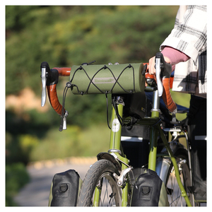Rhinowalk 2.4 litres étanche <span class=keywords><strong>guidon</strong></span> <span class=keywords><strong>de</strong></span> vélo rouleau Pack TPU avant sac Durable sac <span class=keywords><strong>de</strong></span> vélo pour vélos <span class=keywords><strong>de</strong></span> gravier pour le cyclisme - Product Image 6