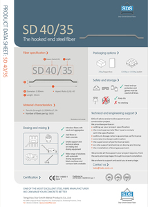 Sao Smith sd45/35 35mm lỏng móc cuối chống ăn mòn sợi thép cho cầu thép Doanh sợi - Product Image 5