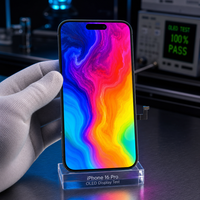 Vente en gros usine pour iPhone 16 Pro : Écran OLED souple 90Hz avec numériseur tactile et circuit intégré (CI) inclus