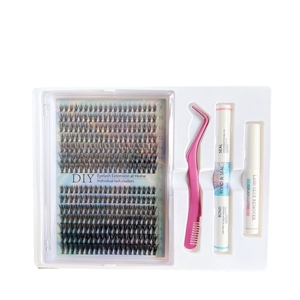 Kit <span class=keywords><strong>de</strong></span> injerto <span class=keywords><strong>de</strong></span> <span class=keywords><strong>pestañas</strong></span> postizas autoaplicado natural <span class=keywords><strong>de</strong></span> alta calidad, duradero y extendido - Product Image 4