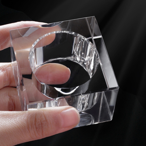 Recipiente de Cristal con Tapa para Líquidos de Uñas, Soporte para Líquido Acrílico para Salón de Manicura - Product Image 3