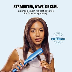 Lisseur à cheveux BaBylissPRO en titane avec affichage de la température (LED) 1200W 472 120-230C pour tous types de cheveux - Product Image 2