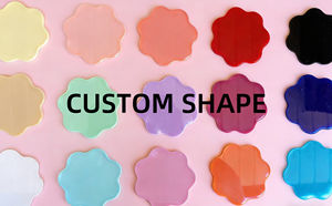 1/8 'स्वीट पास्ता कास्ट ऐक्रेलिक शीट 12' x 19 'पेस्टल ऐक्रेलिक शीट लेजर काटने के लिए - Product Image 5