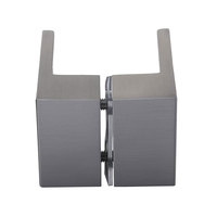 Boutons de porte coulissante en laiton massif dos à dos pour porte de bain Boutons de palette pour porte en verre