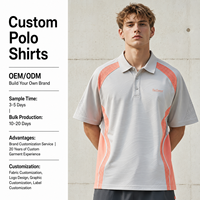 IKDEER Fabricantes de Ropa de Golf Personalizada, Cómoda Ropa de Golf de Piqué para Hombre en Spandex/Poliéster, Polo de Alto Rendimiento