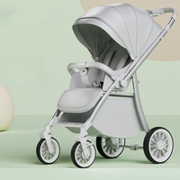 Poussette bébé légère et pliable, chariot de transport portable certifié EN1888, prix d'usine
