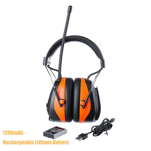 Cache-oreilles de sécurité avec radio FM Blue Tooth SNR 30dB Protection auditive d'oreille industrielle Cache-oreilles - Product Image 3