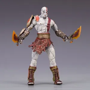 Figura de Acción de PVC de 18 cm de la Serie God <span class=keywords><strong>of</strong></span> <span class=keywords><strong>War</strong></span> Ghost Sparta <span class=keywords><strong>Kratos</strong></span> de Neca, Artículo Coleccionable de Juego, Adorno de Escritorio, Modelo de Juguete, Regalo - Product Image 6