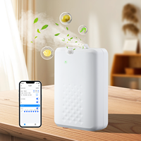 Diffuseur d'arômes électrique 2025 Huile essentielle Sans eau Autonome Plastique Contrôlé par application Utilisation à domicile et dans les hôtels
